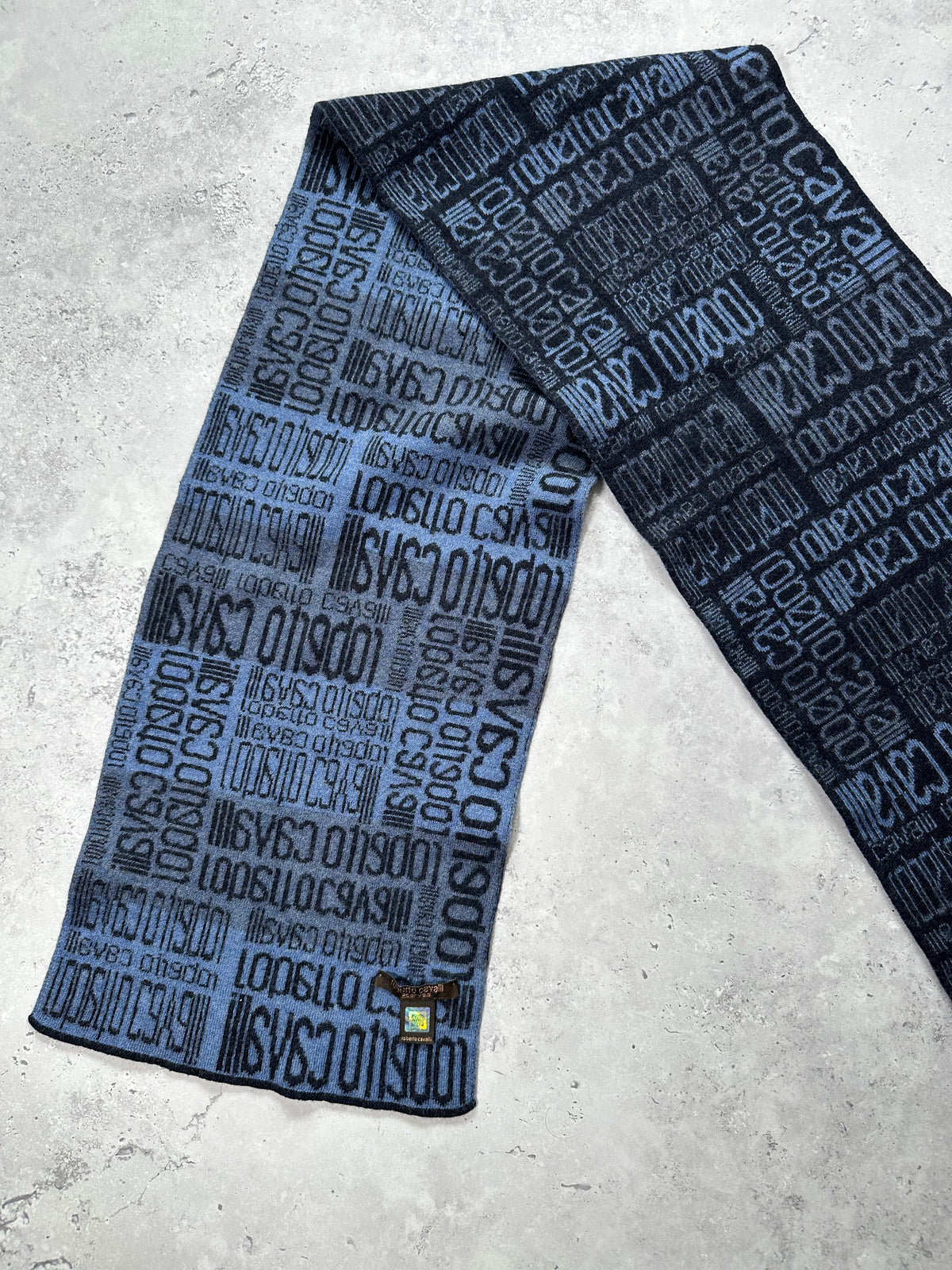 Roberto Cavalli 2010s Beanie & Scarf Set