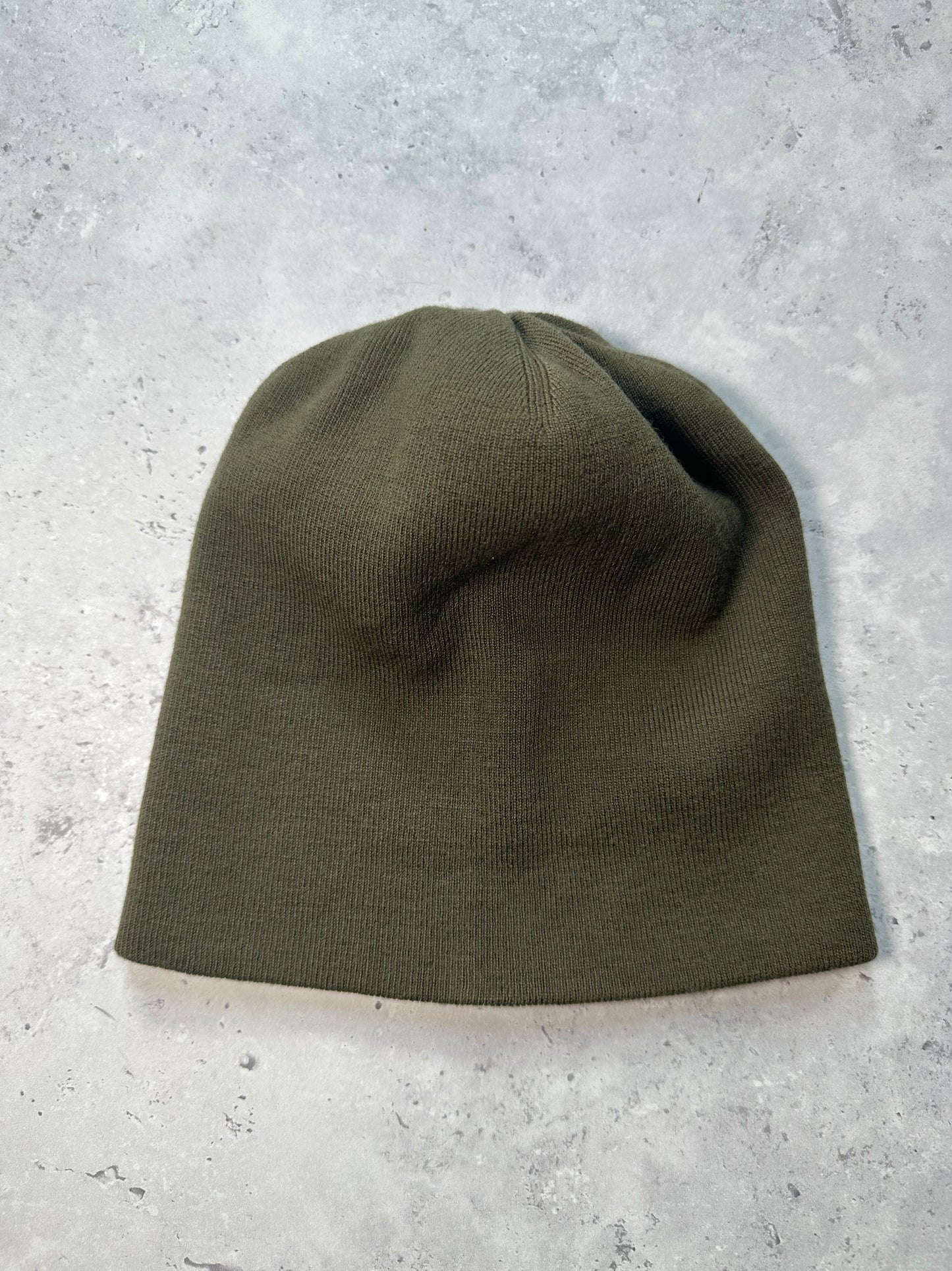 Prada Sport Linea Rossa 2000s Soft Wool Beanie Hat