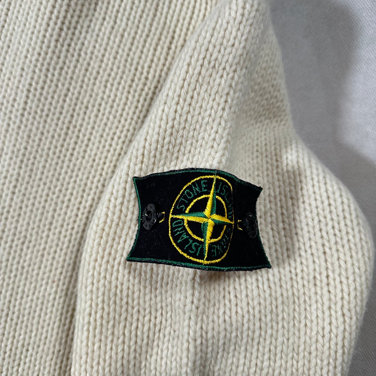 Stone Island 1995 Wool High Neck Sweatshirt Jumper