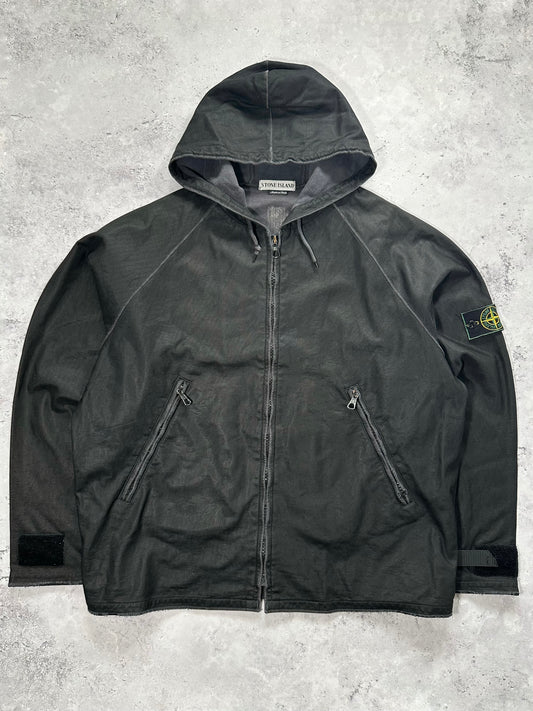 Stone Island SS1996 Nylam Zip Hooded Jacket