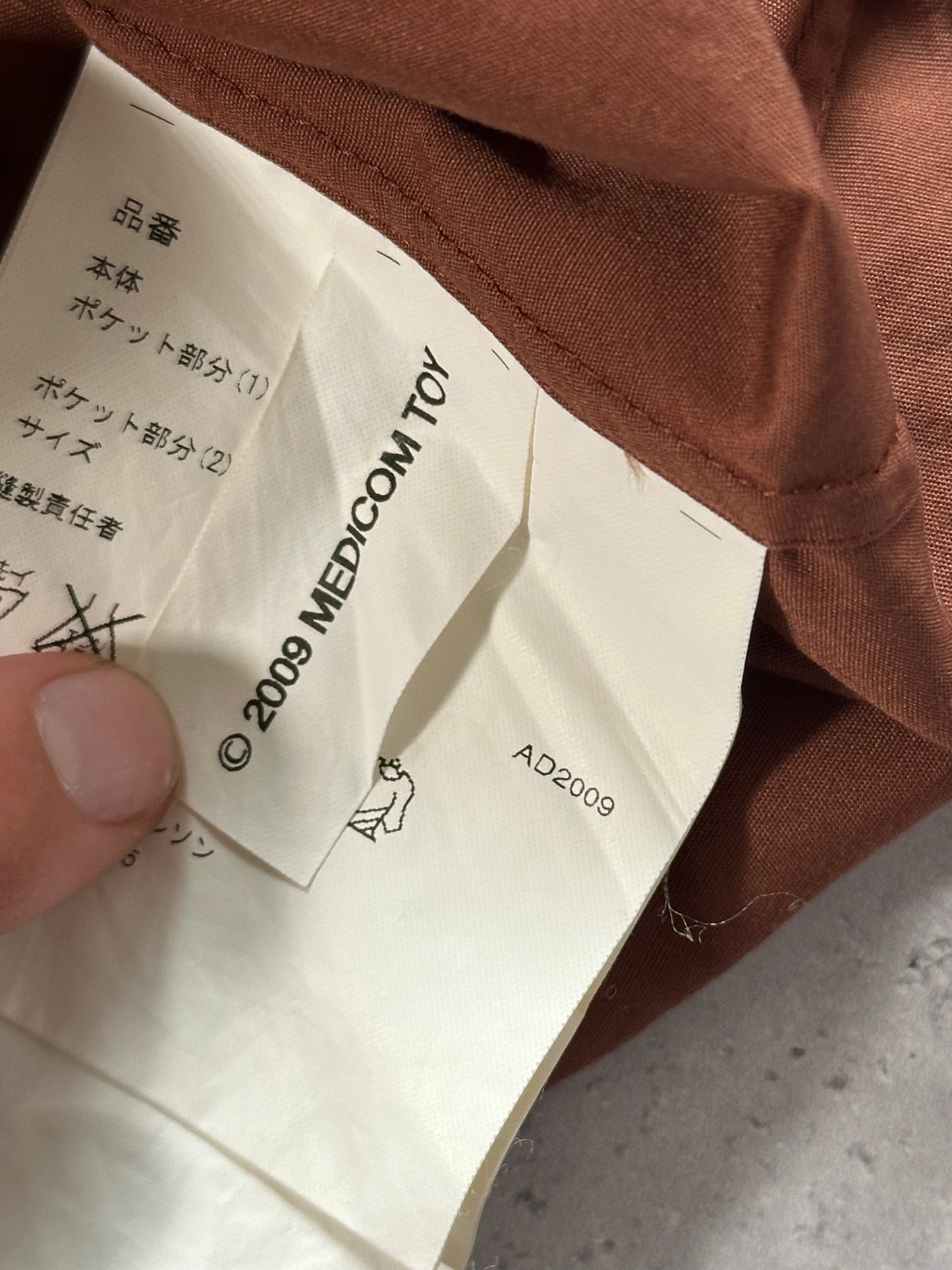 *Runway* Comme des Garçons Homme Plus x Medicom Bearbrick AD2009 Longsleeve Shirt (S-M)