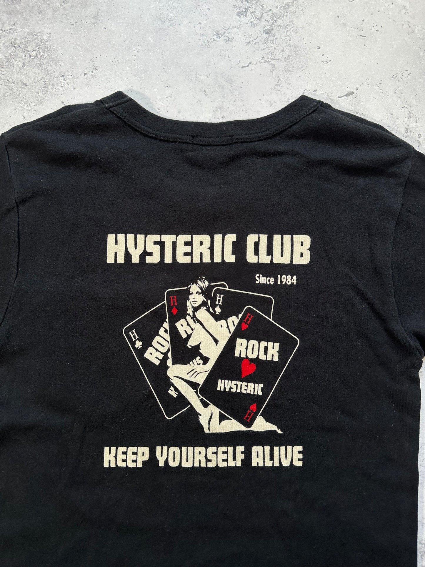 Hysteric Glamour 2021 Hysteric Club Graphic Pocket T-Shirt (S)
