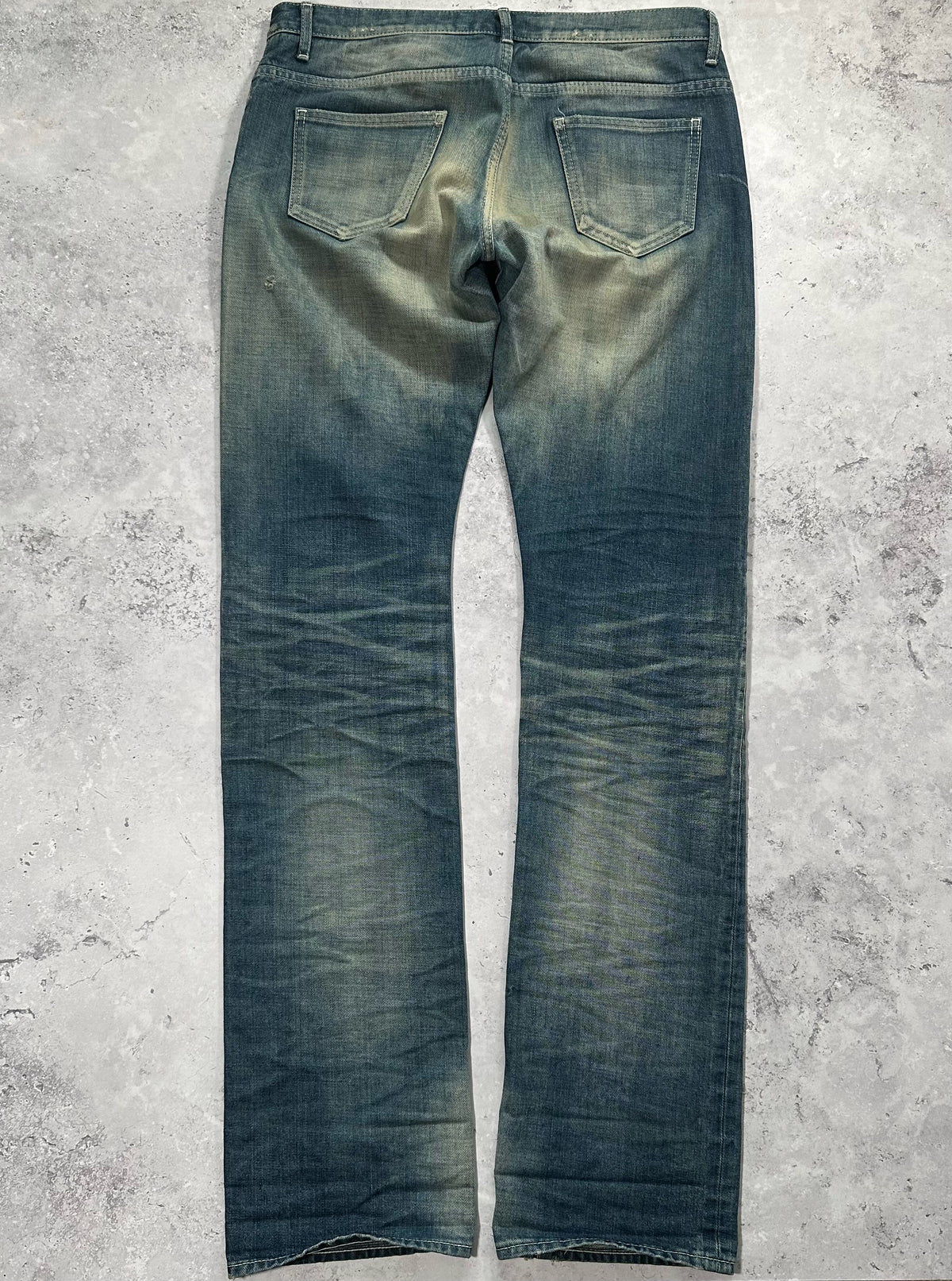 Delay by Win & Sons AW2009 Japanese Archive Stacked Denim Jeans (W32” L34”)