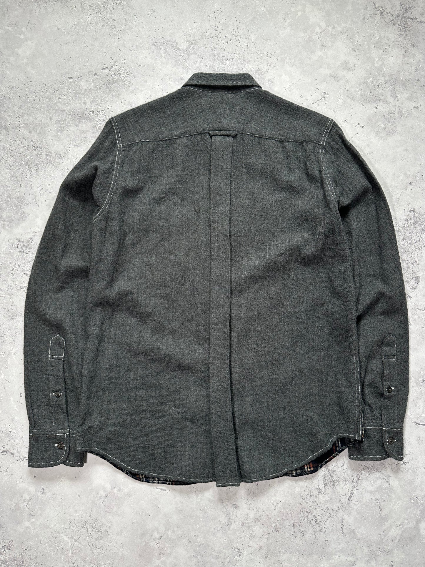 Comme des Garçons Homme AD2013 Plaid Button Up Longsleeve Shirt (S-M)
