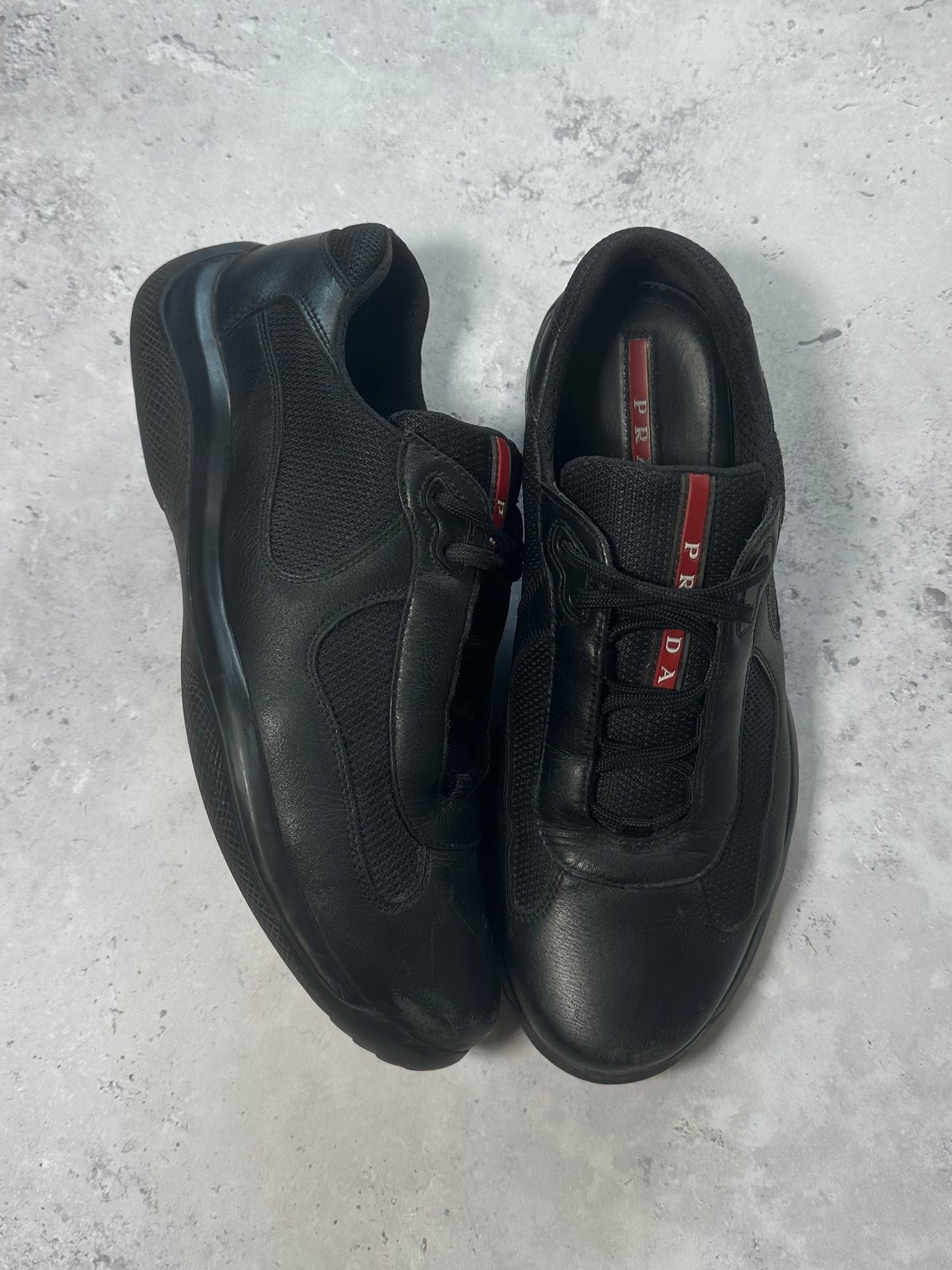 Prada Linea Rossa America’s Cup Sneakers in Black (UK9/US10/EU43)