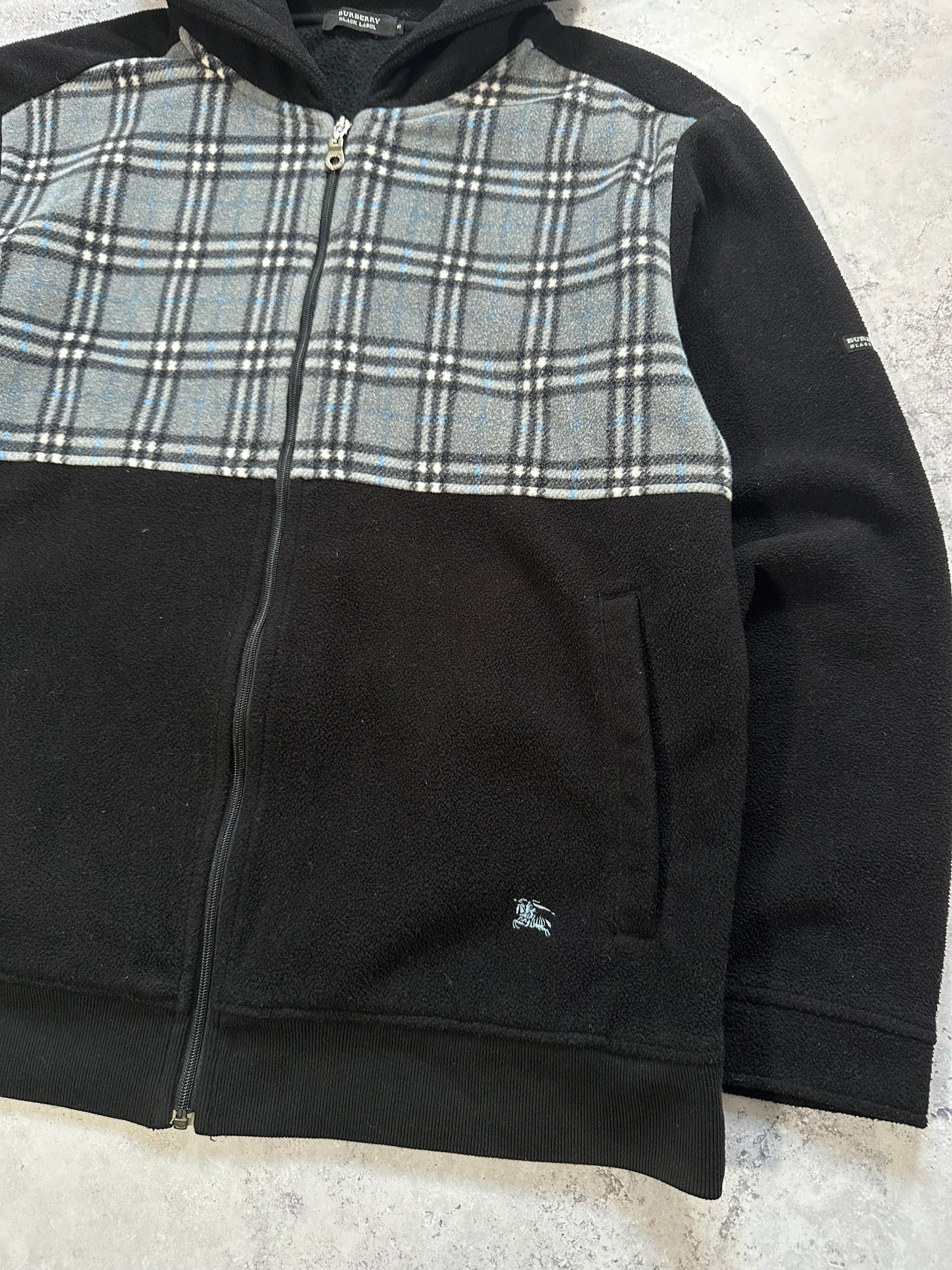 Burberry Black Label 2010 Fleece Zip Hoodie (M)