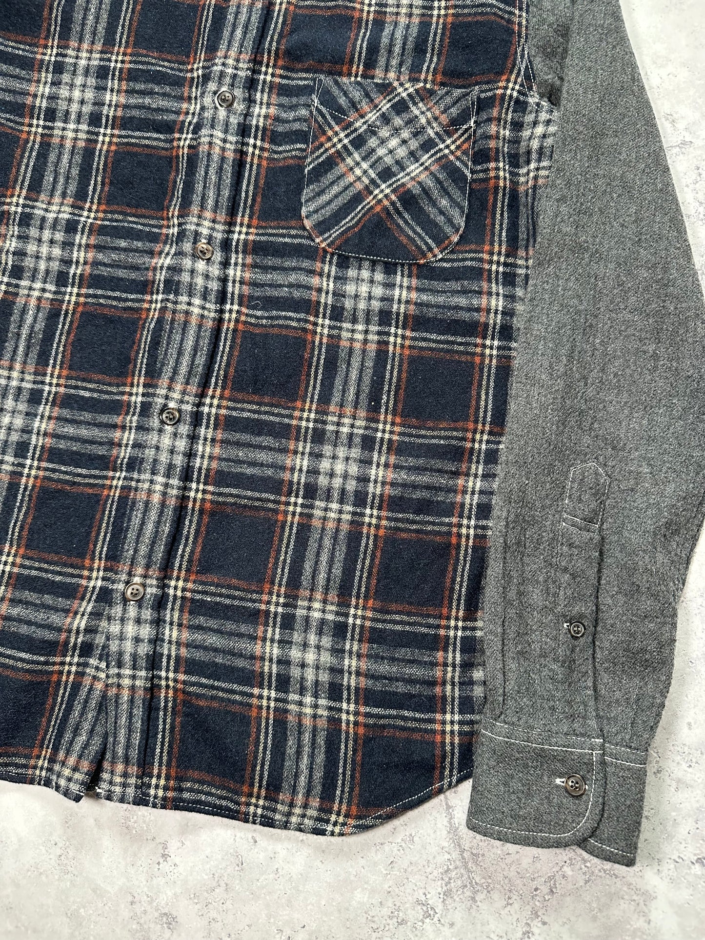 Comme des Garçons Homme AD2013 Plaid Button Up Longsleeve Shirt (S-M)