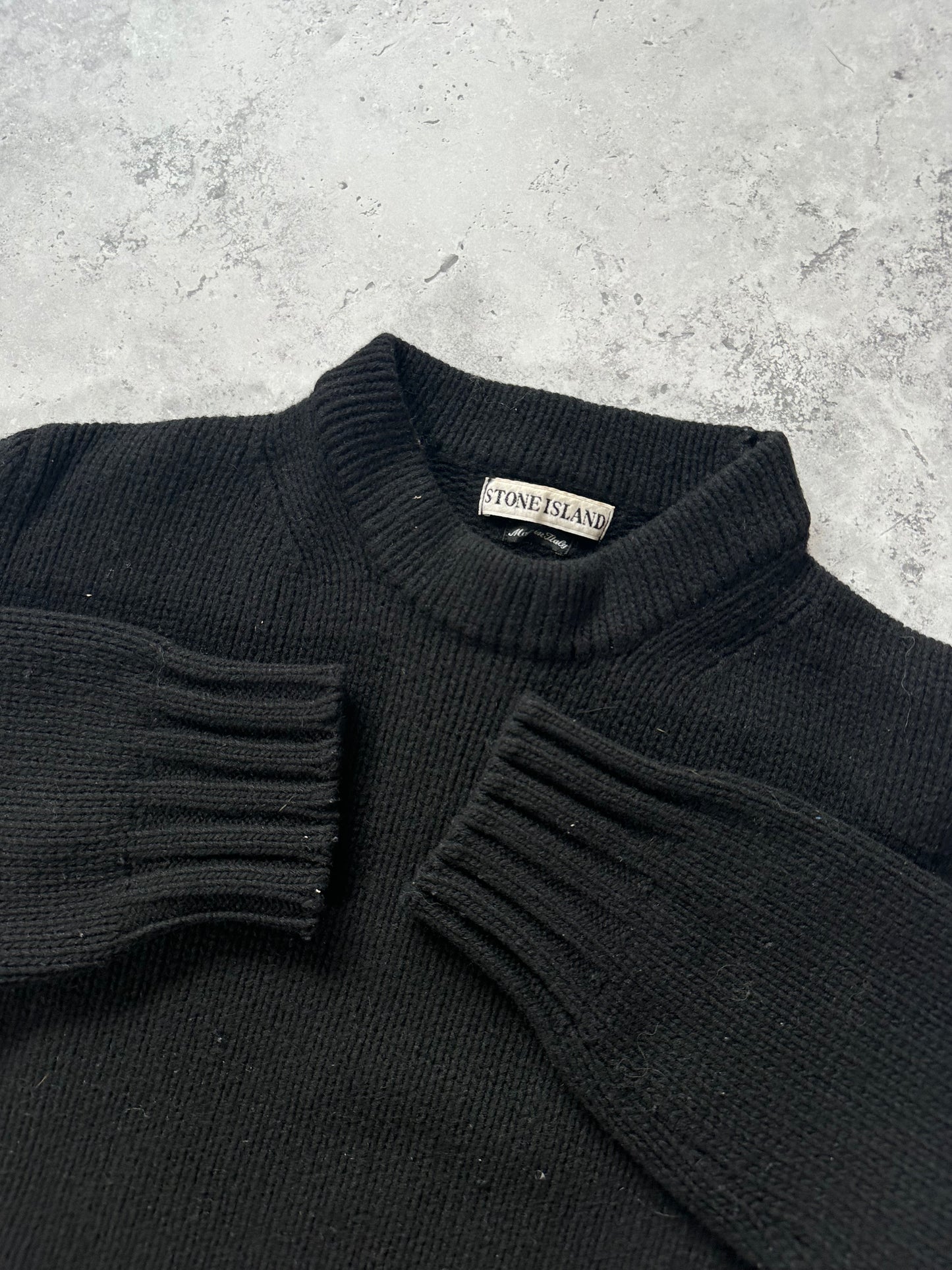 Stone Island AW1998 Wool Nylon Sweatshirt Jumper (M)