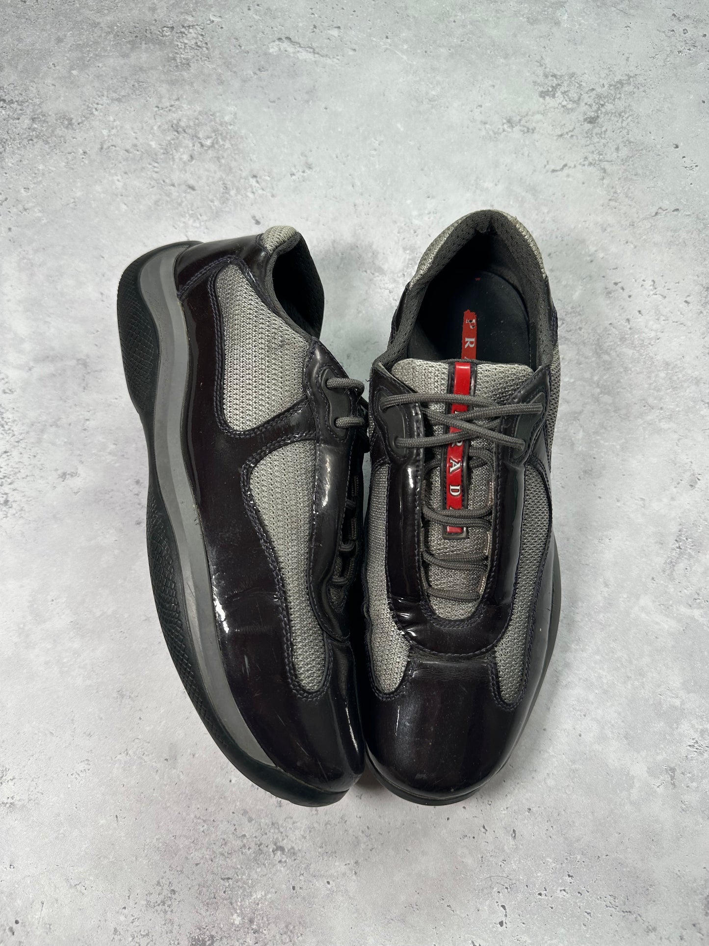 Prada America’s Cup Sneakers in Black