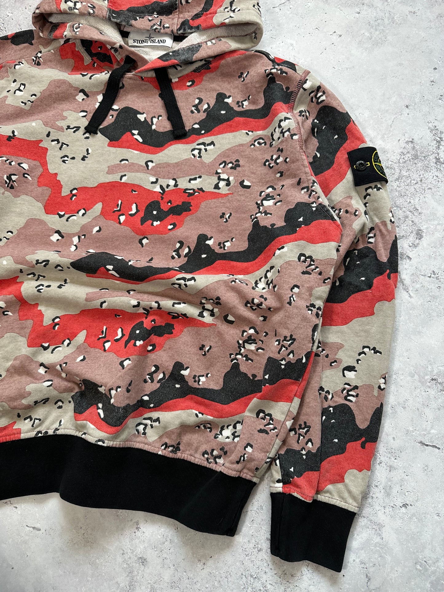 Stone Island Desert Camo Hoodie (M)