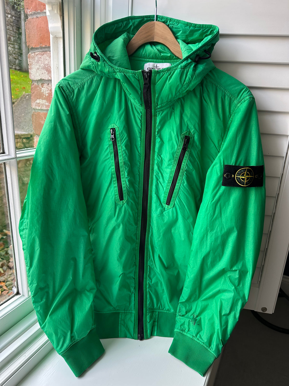 Stone Island AW2021 Garment Dyed Crinkle Reps NY Primaloft Jacket