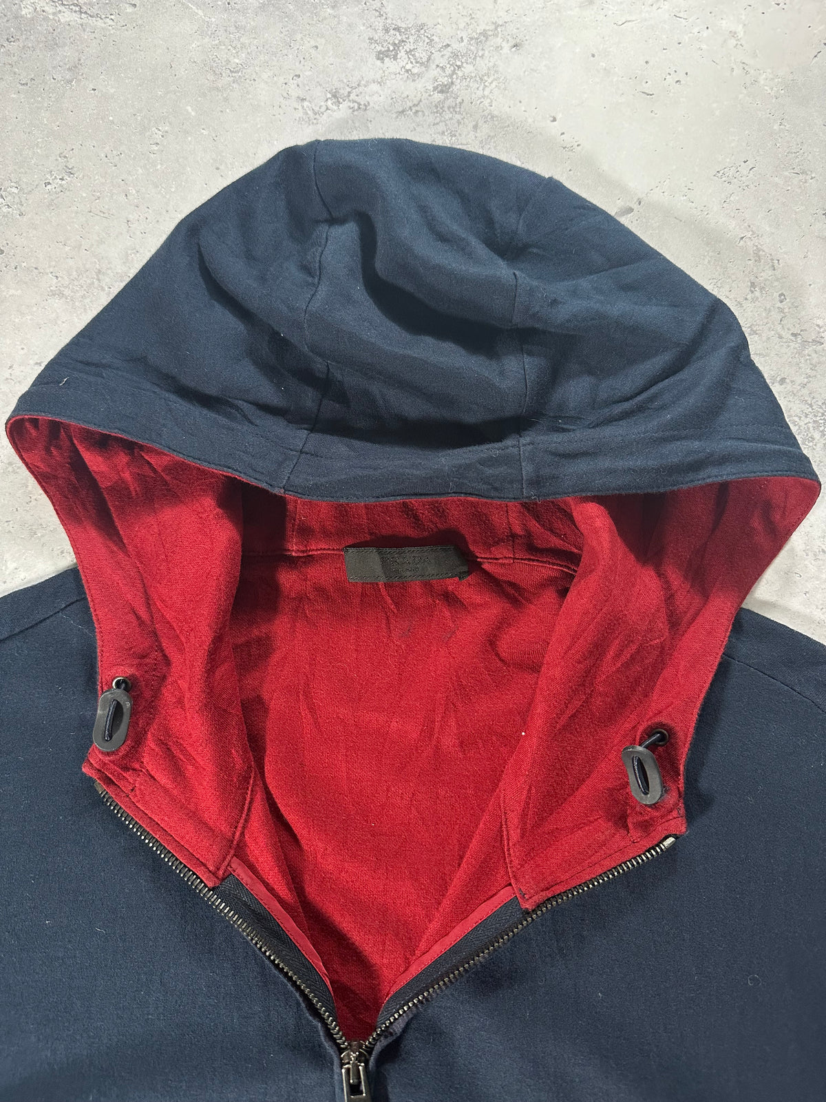 Prada Sport Zip Up Hoodie (L)
