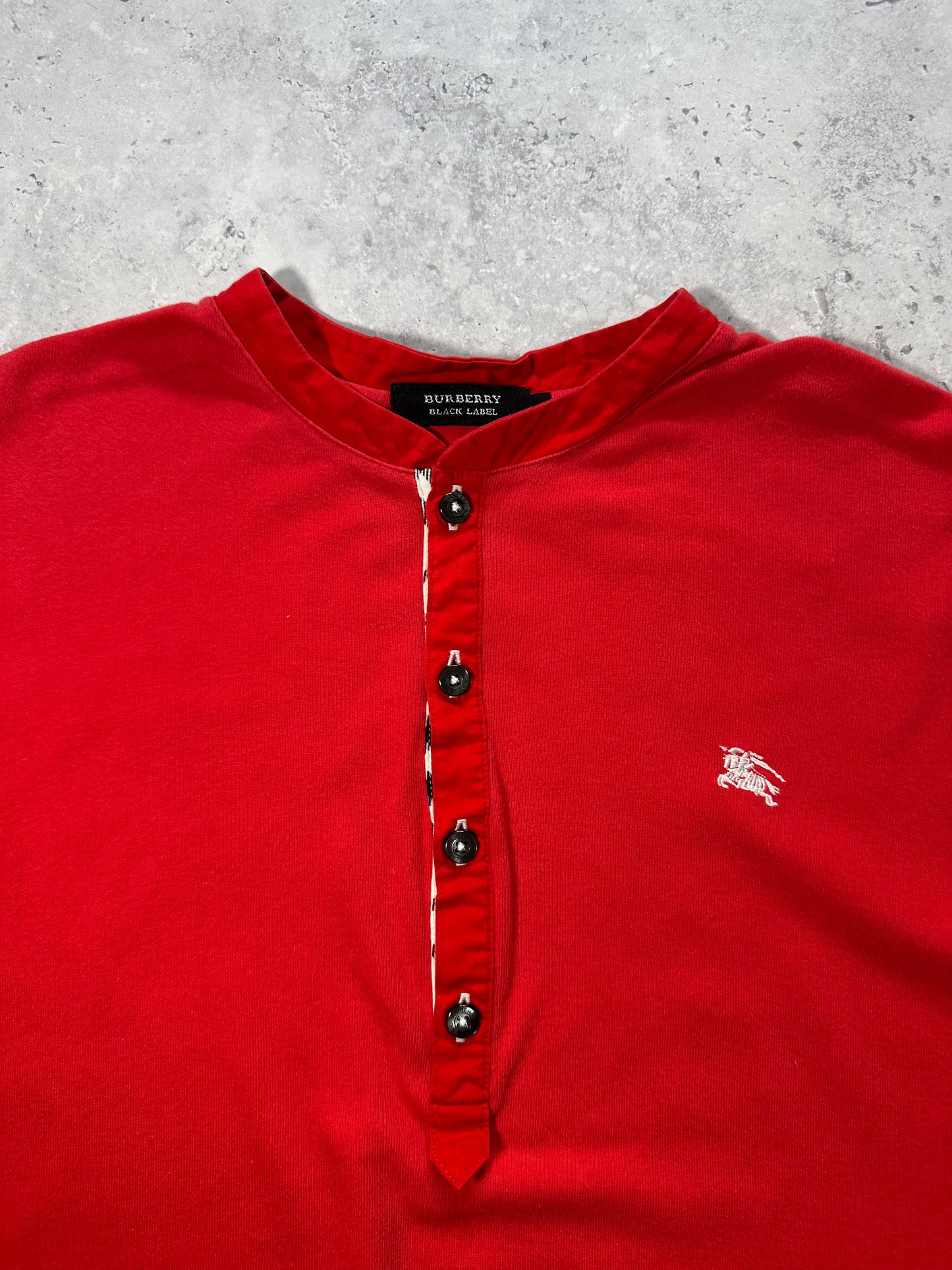 Burberry Black Label 2007 Henley T-shirt (M)