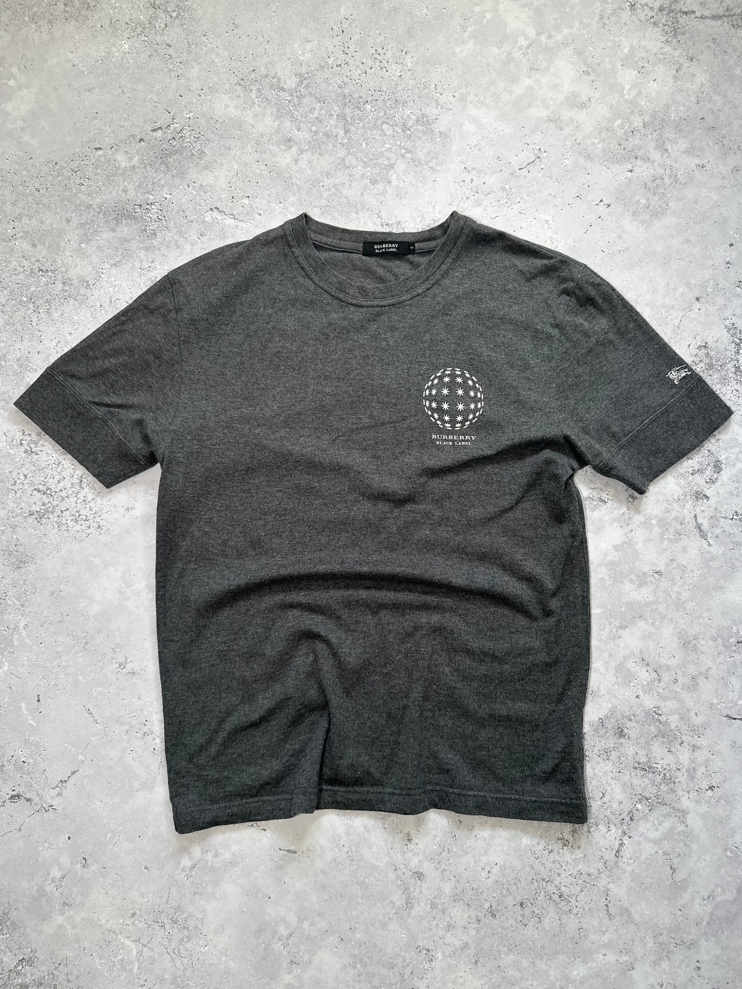 Burberry Black Label 2008 Union Jack Spellout Tshirt (S)