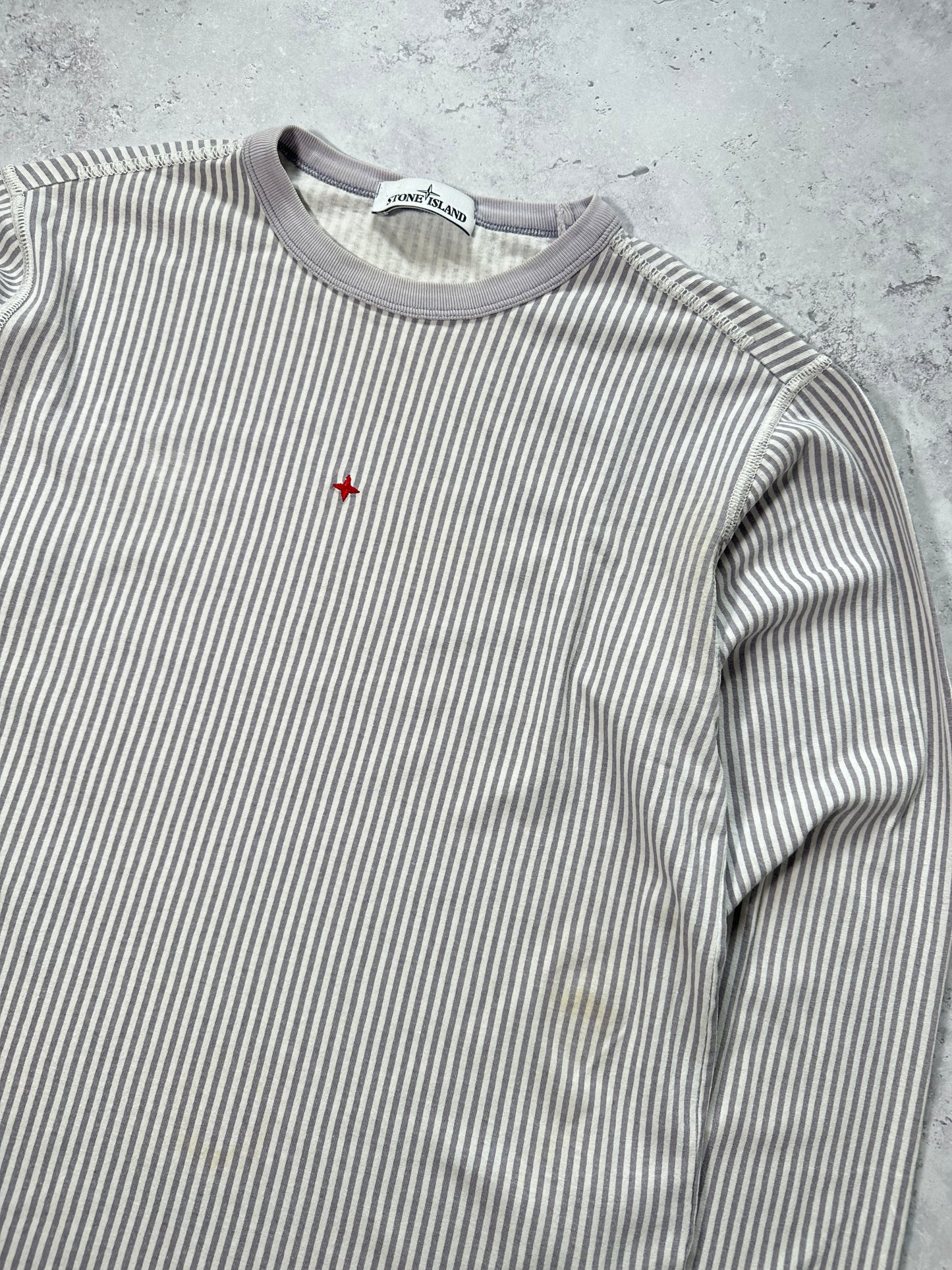 Stone Island Marina Striped Longsleeve Tshirt