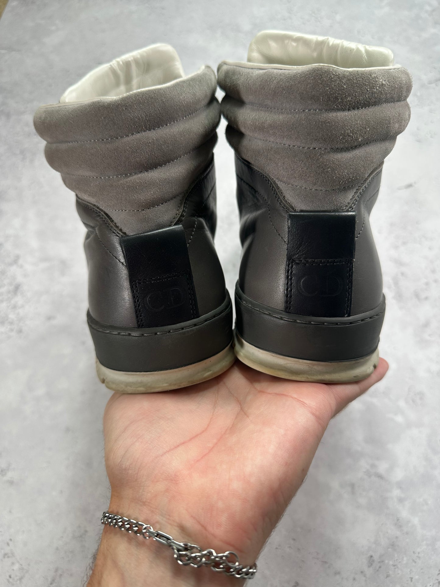 Dior Homme FW2012 High Top Sneakers by Kris Van Assche