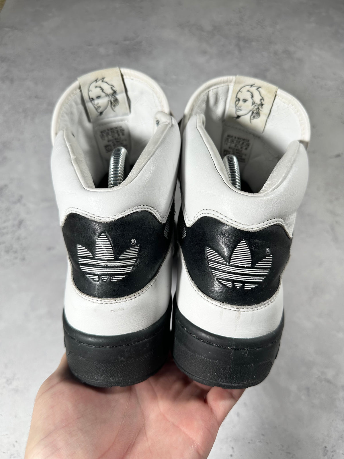 Adidas x Jeremy Scott 2010 Triple Tongue Sneakers (EU41/US8/UK7)