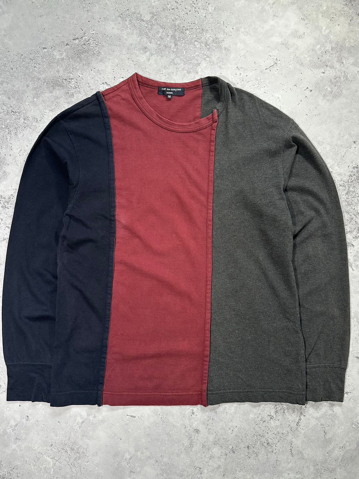 Comme des Garçons Homme 2006 Reconstructed Longsleeve Tshirt (M)