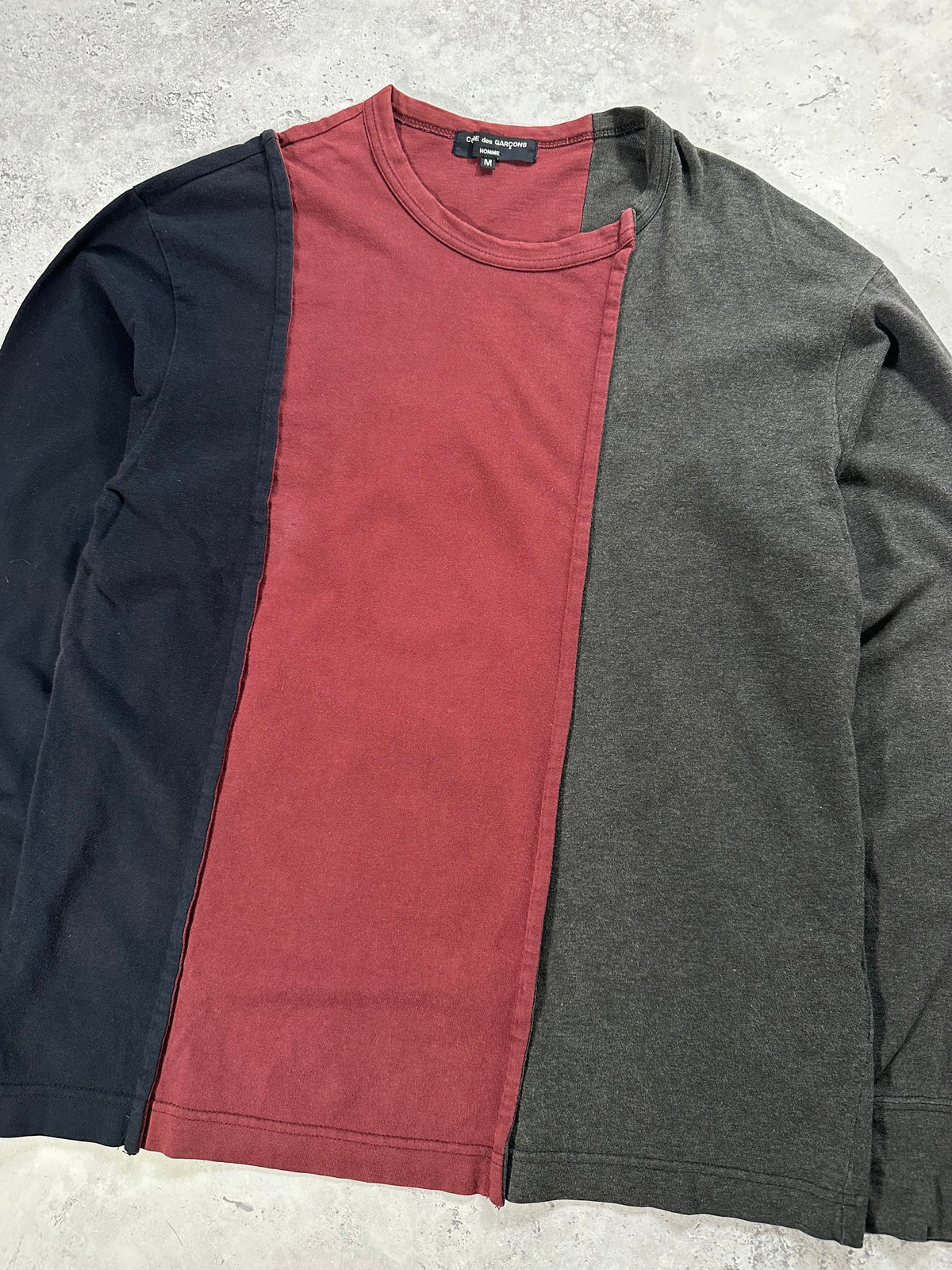 Comme des Garçons Homme 2006 Reconstructed Longsleeve Tshirt (M)