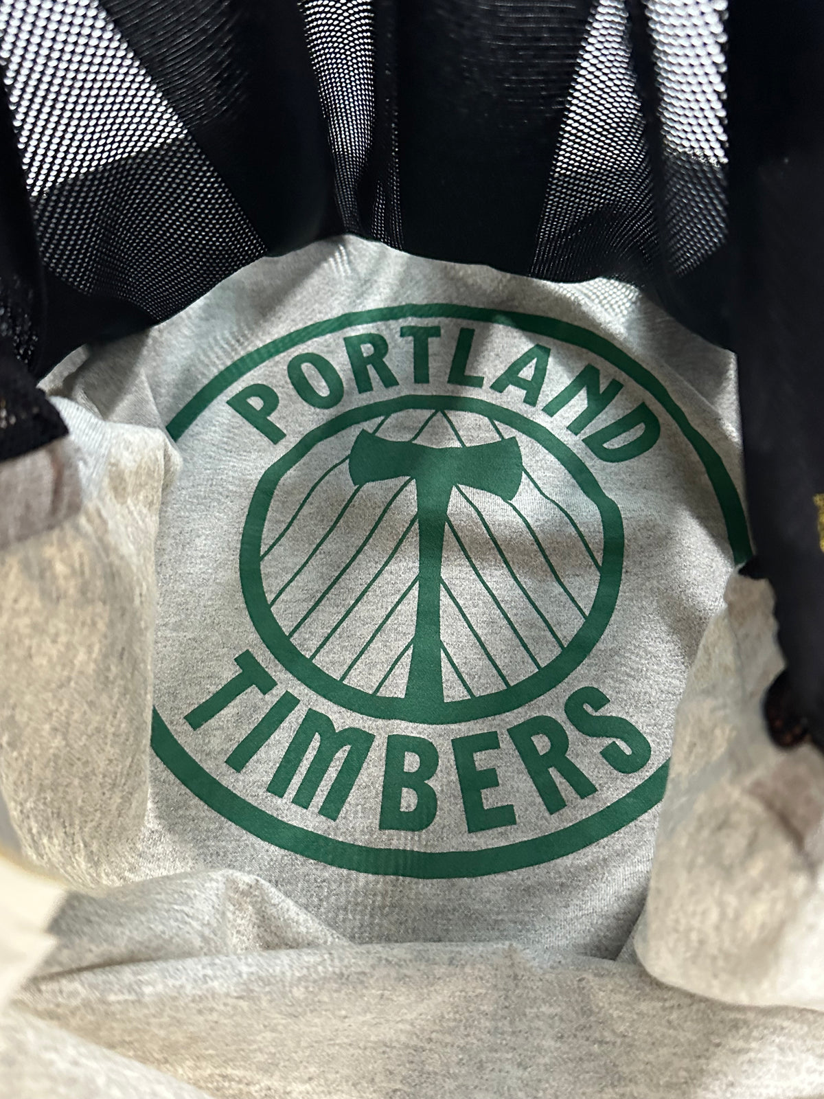 Comme des Garçons SHIRT AW2004 Portland Timbers Mesh Football T-Shirt