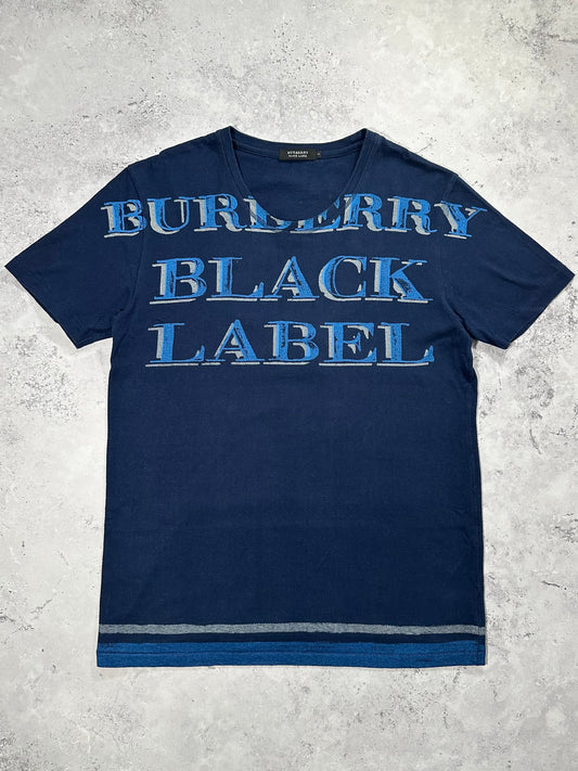 Burberry Black Label 2008 Big Spellout Tshirt (M-L)