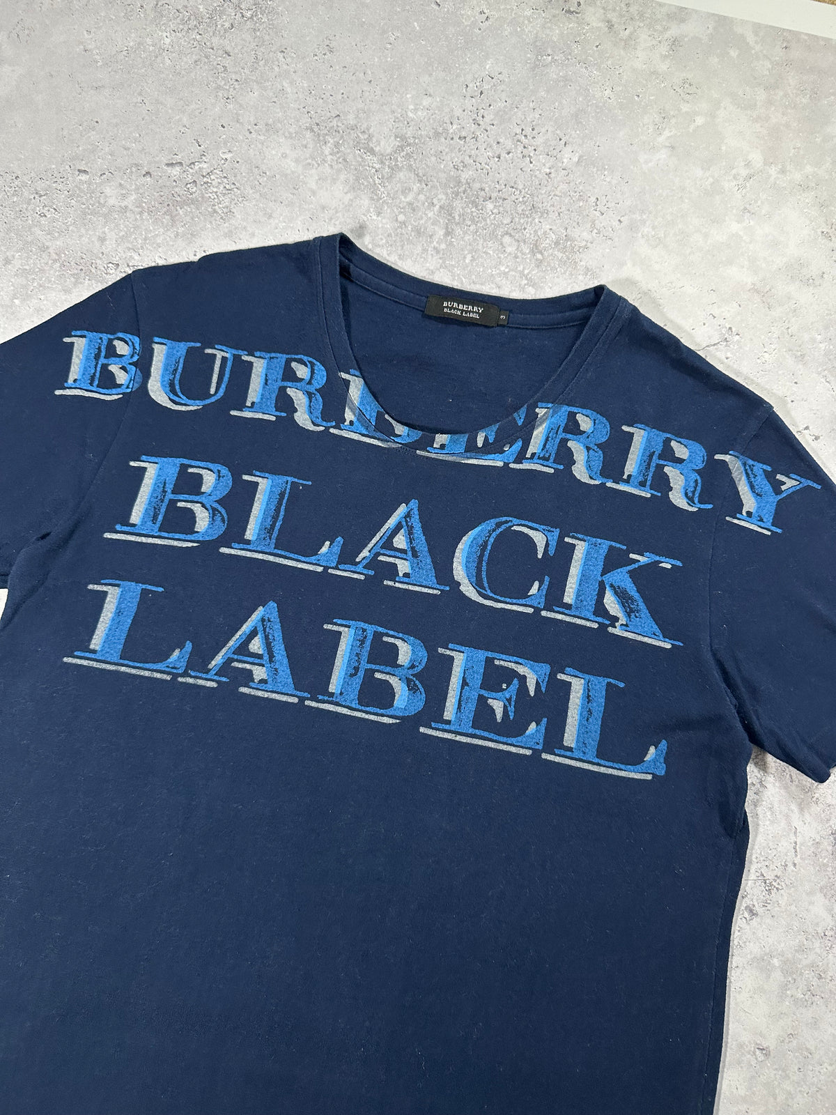 Burberry Black Label 2008 Big Spellout Tshirt (M-L)
