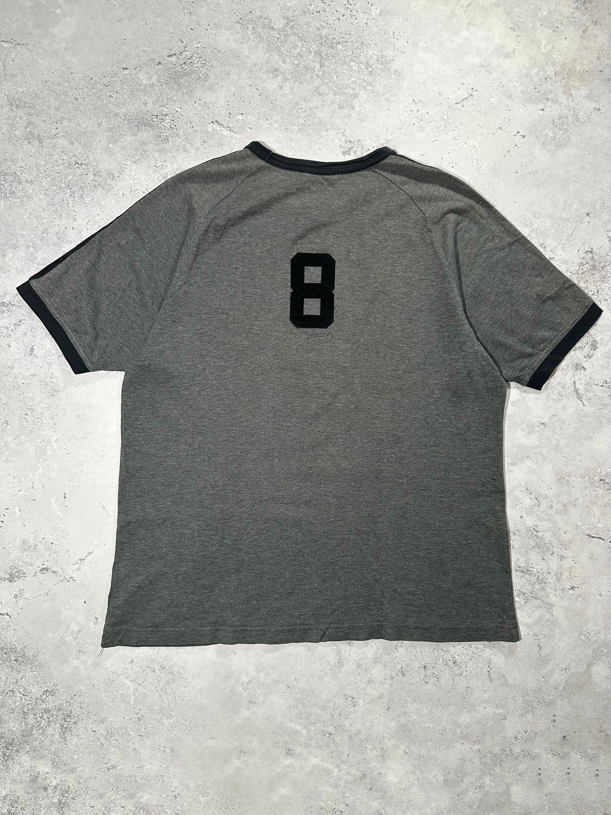 Burberry Black Label 2006 Spellout No.8 T-shirt (M)