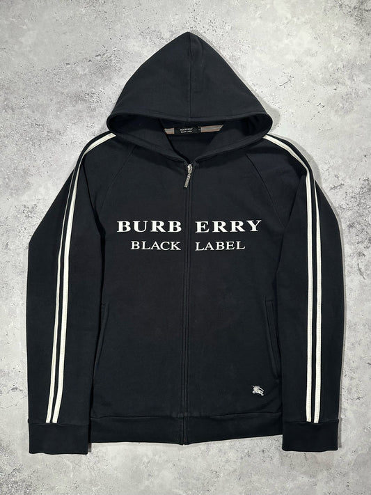 Burberry Black Label 2009 Spellout Zip Hoodie (M)