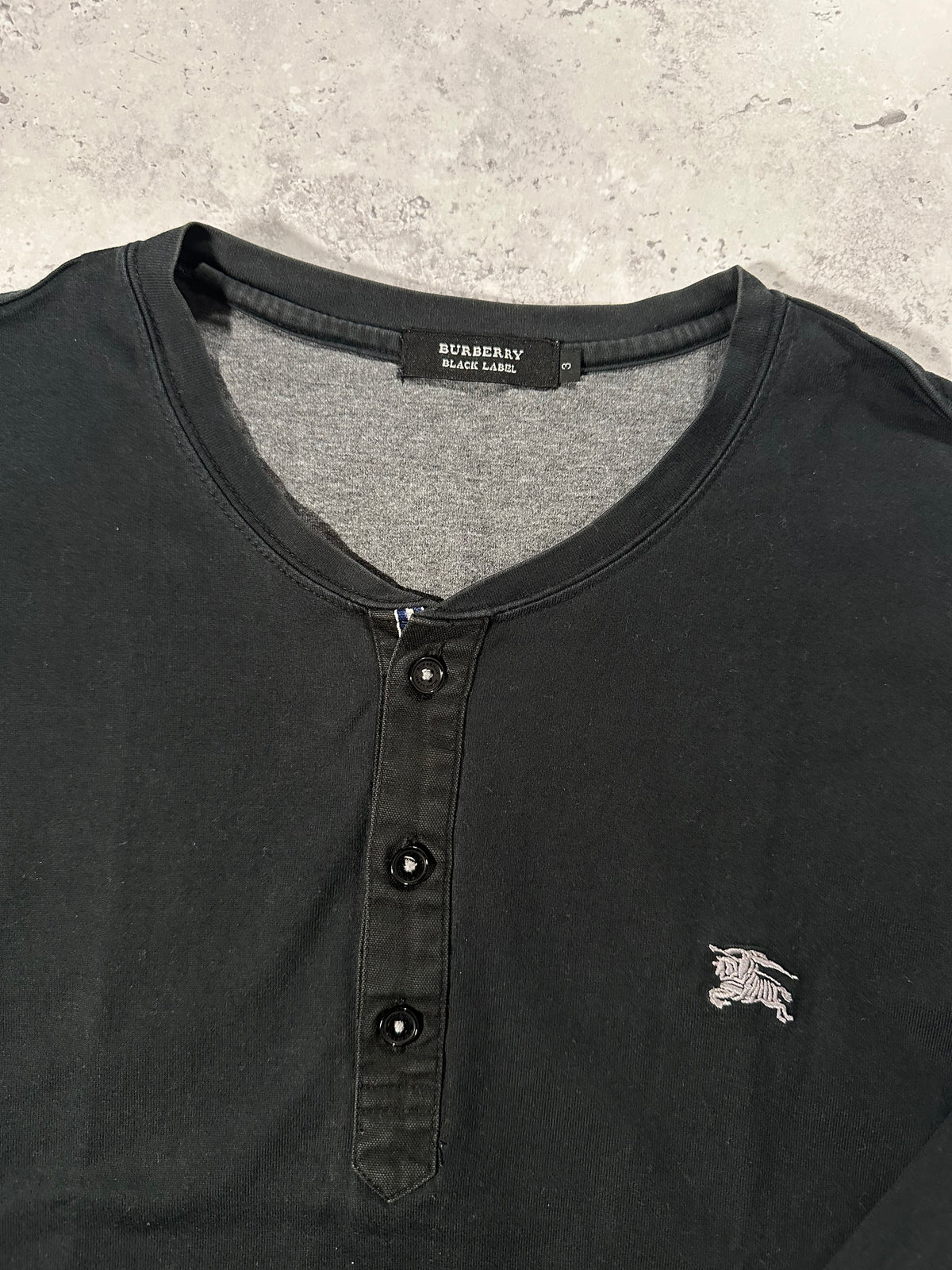 Burberry Black Label 2009 Longsleeve Henley T-shirt