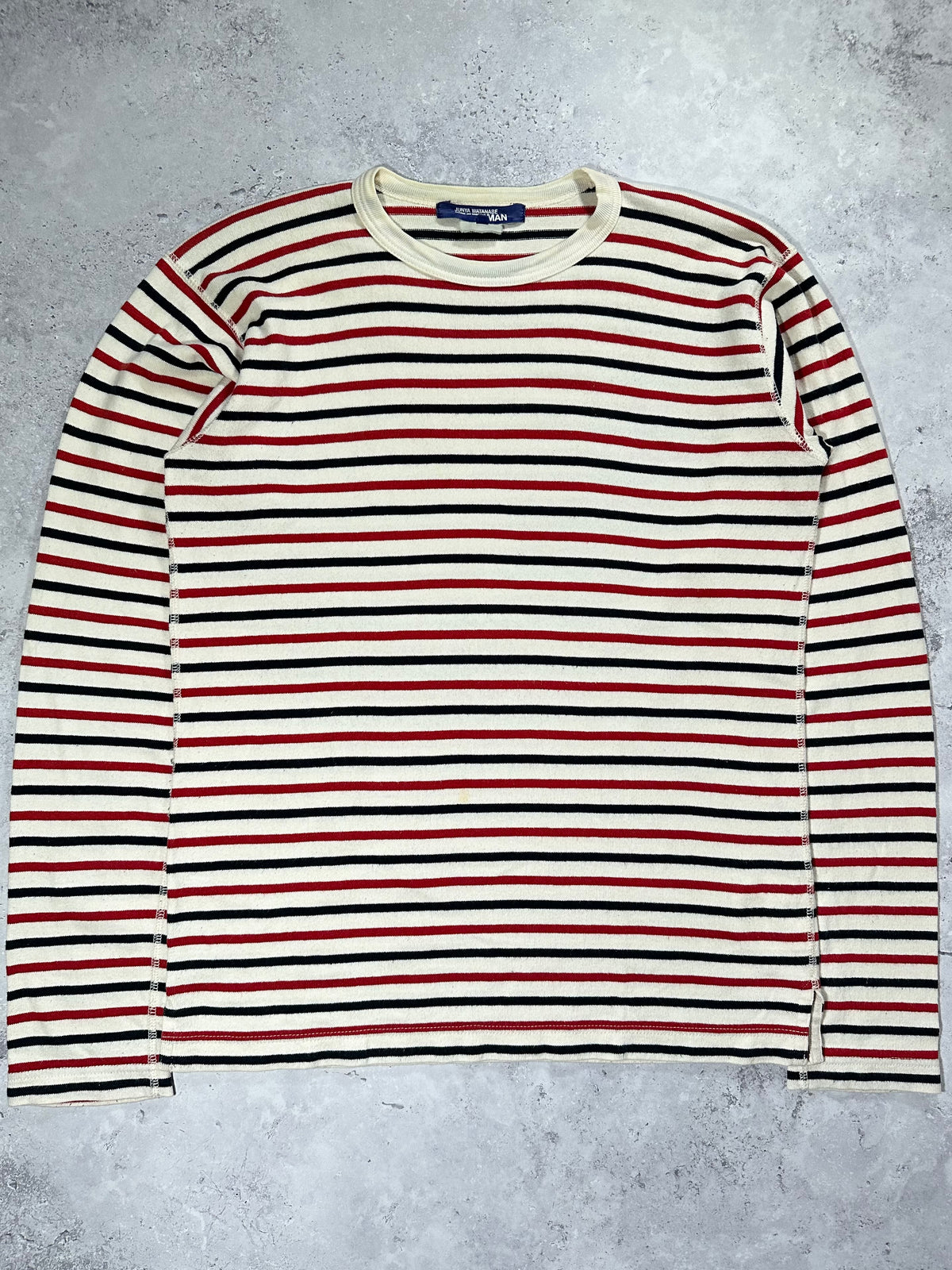 Junya Watanabe MAN Comme des Garçons 2011 Striped Longsleeve Tshirt (L - XL)
