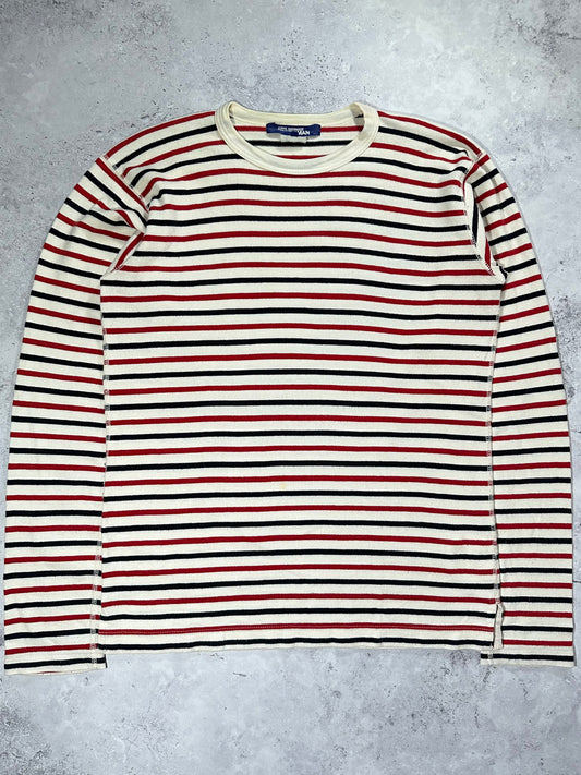 Junya Watanabe MAN Comme des Garçons 2011 Striped Longsleeve Tshirt (L - XL)