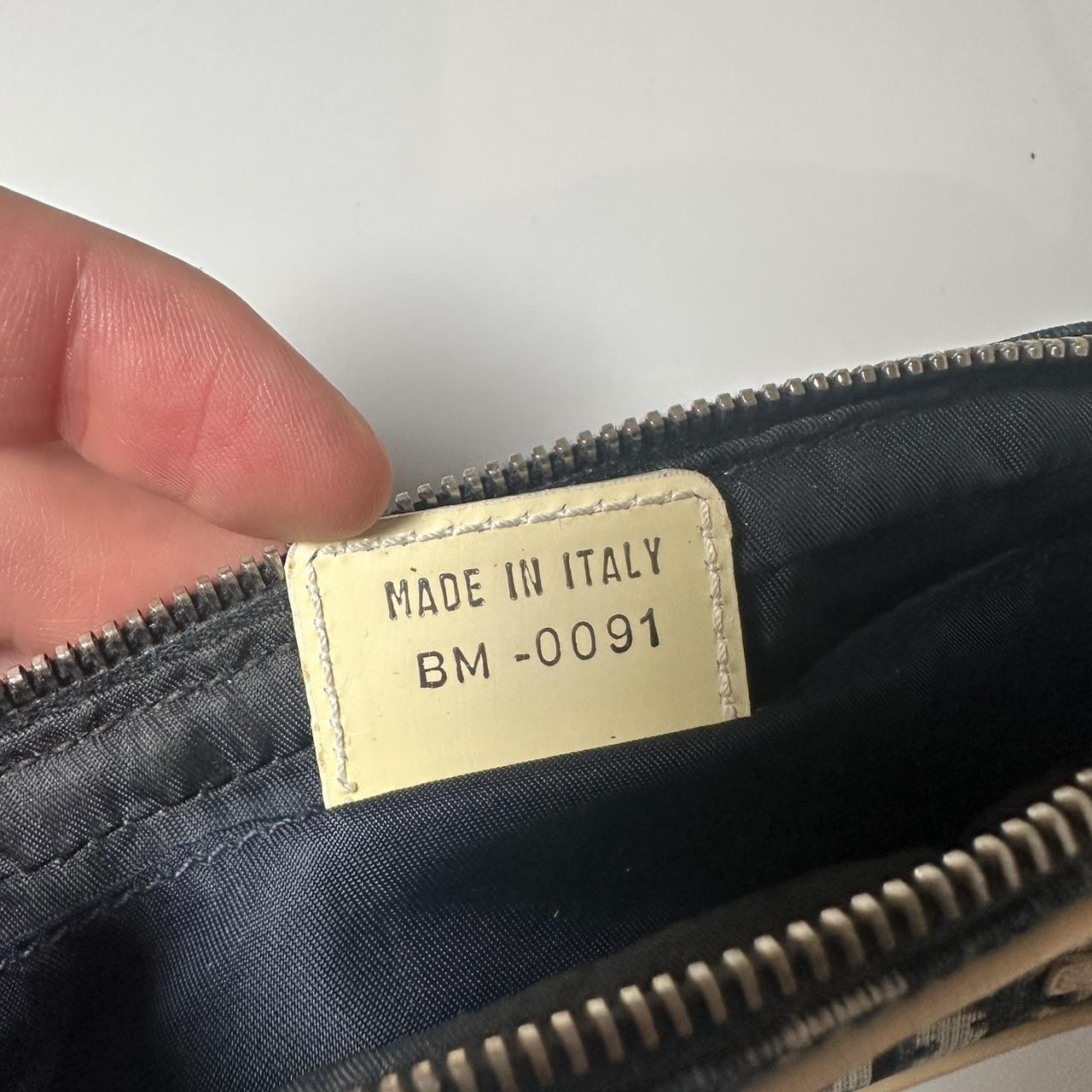 Dior Trotter Blue Monogram Baguette / Handbag