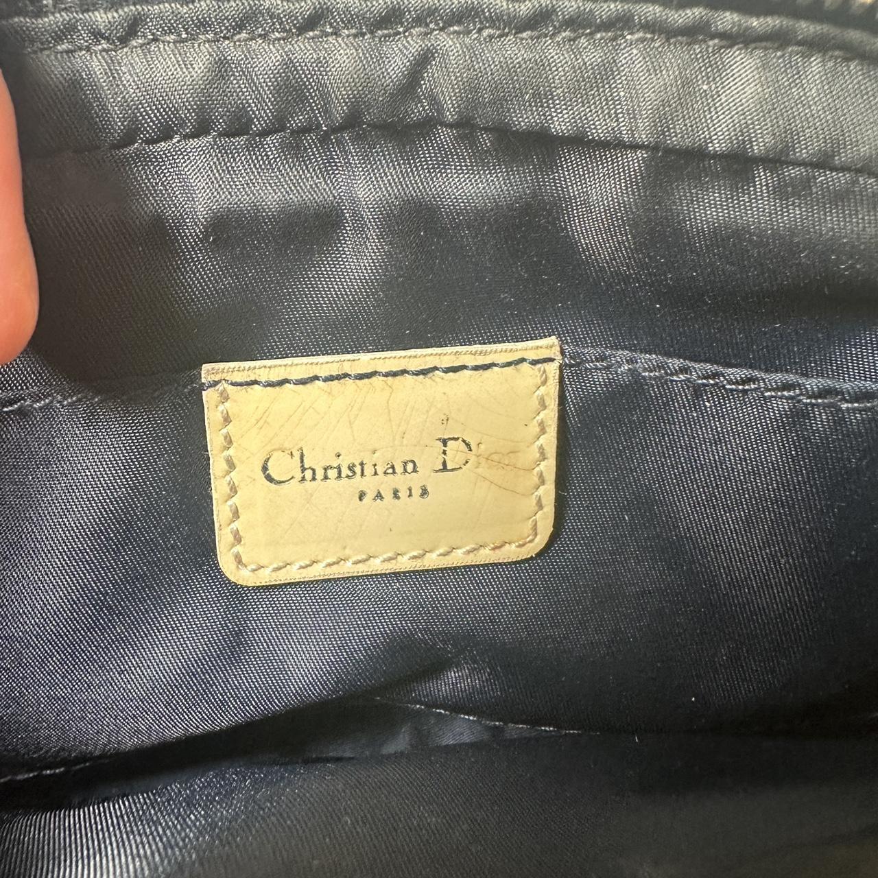 Dior Trotter Blue Monogram Baguette / Handbag