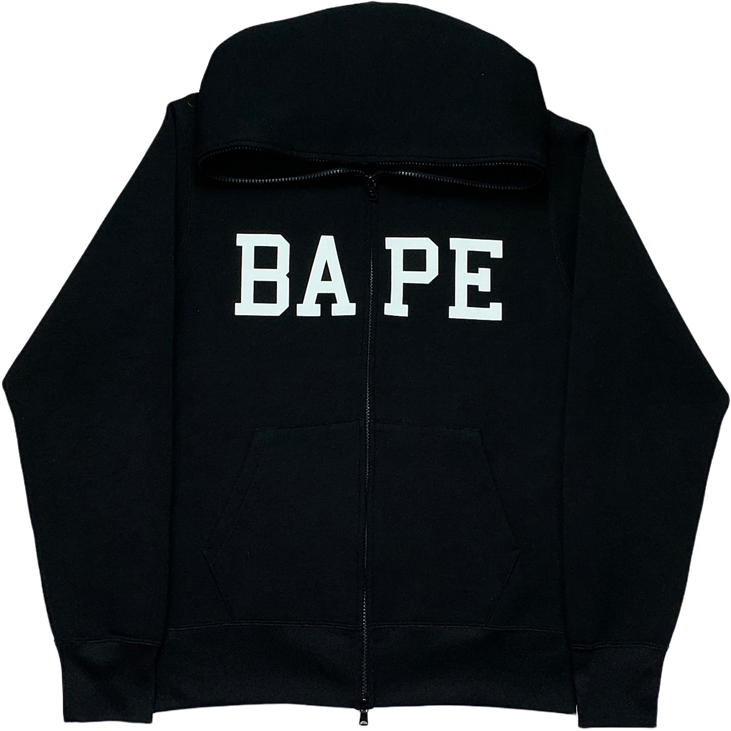 Bape Spell Out Full Zip Hoodie