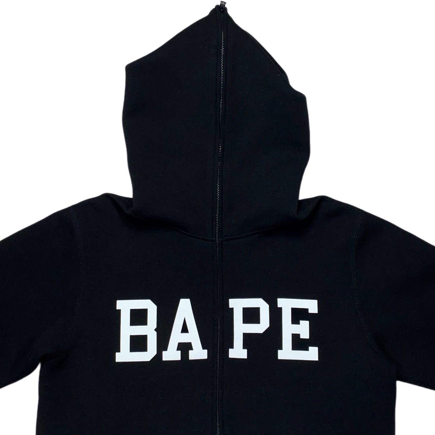 Bape Spell Out Full Zip Hoodie