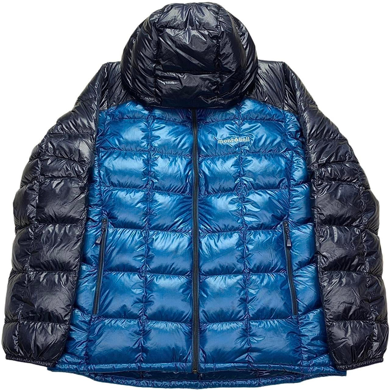 Montbell Square Stitch Puffer Jacket in Blue