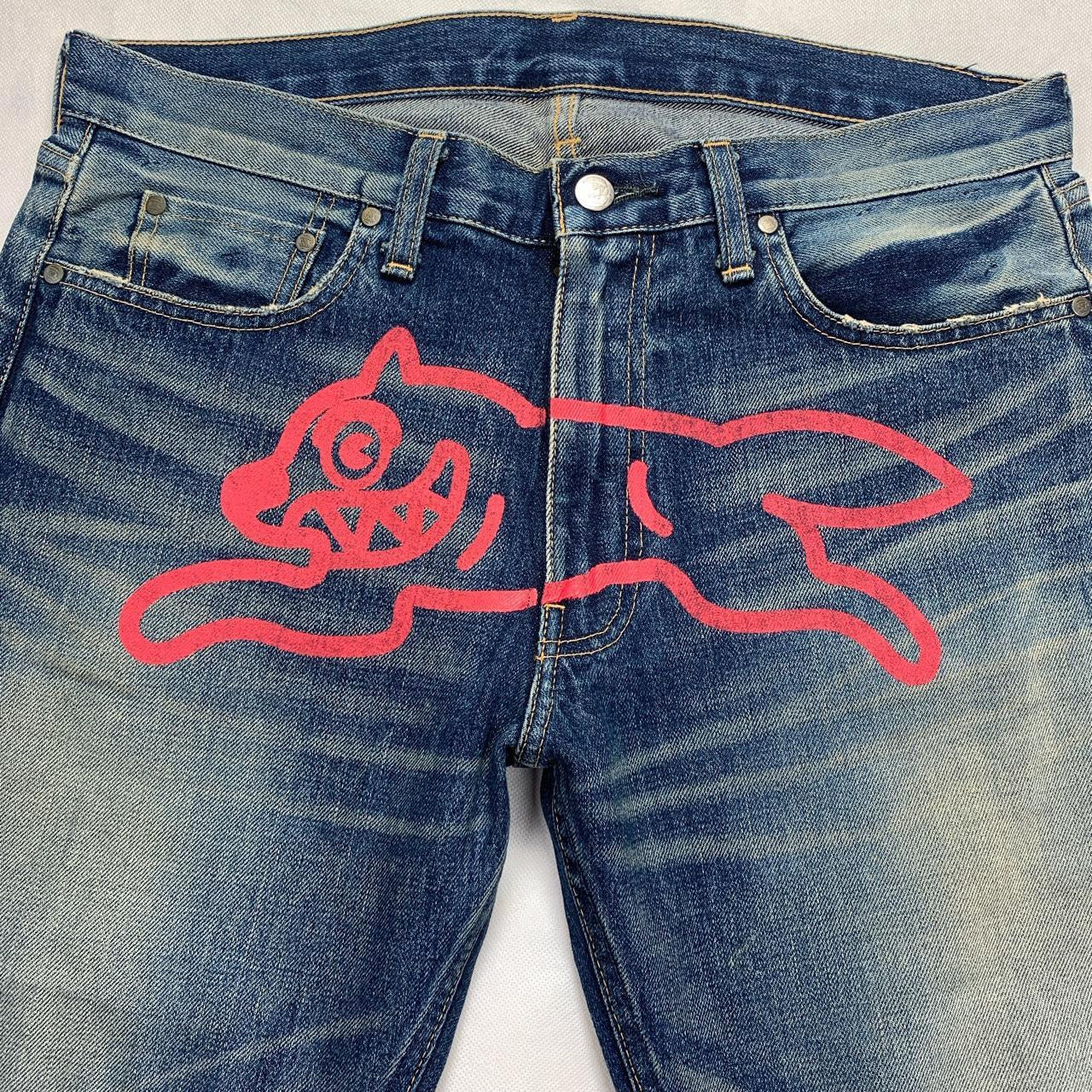 Billionaire Boys Club Red Running Dog Selvedge Jeans