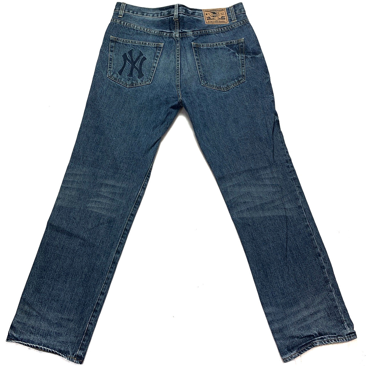 New York Yankees Front Spell Out Denim Jeans