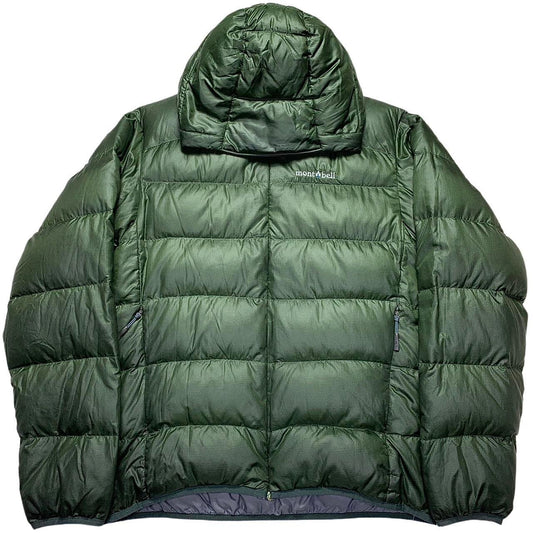 Montbell Green Puffer Jacket