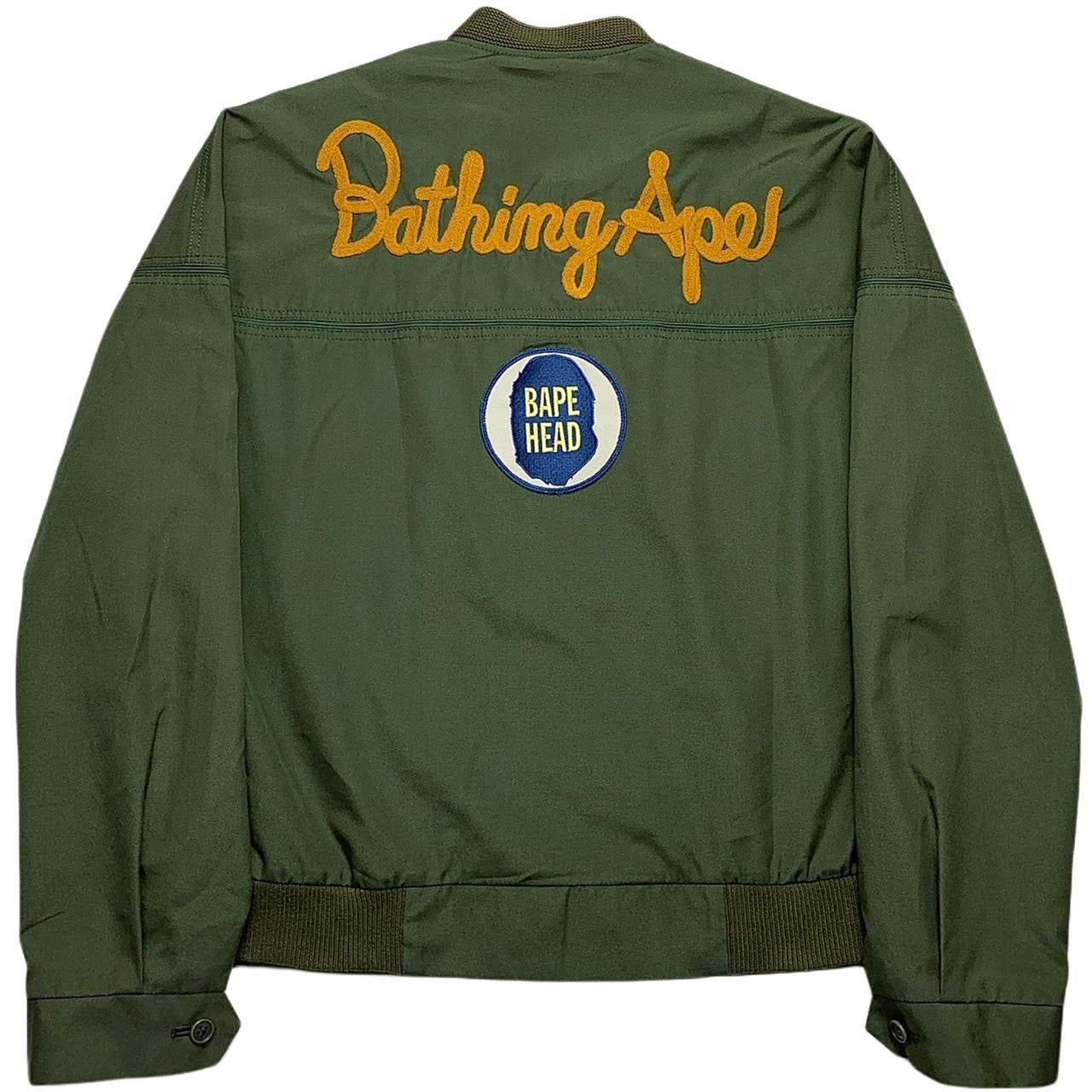 Bape Embroidered Script Logo Jacket