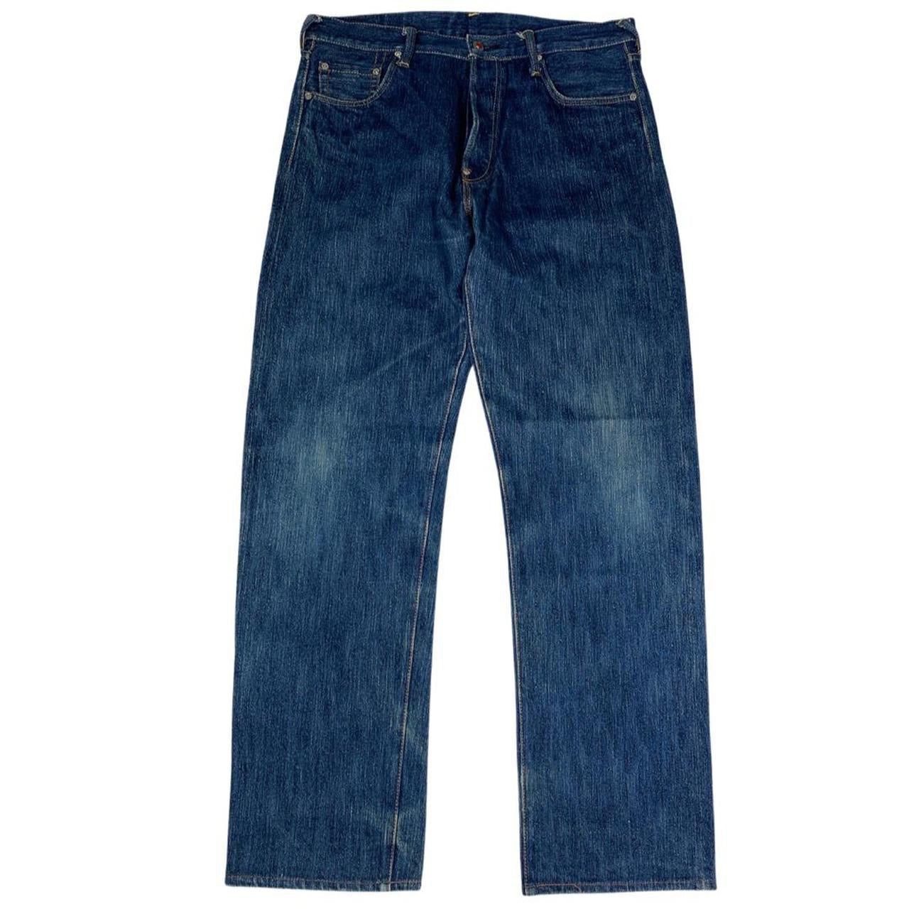 Evisu Striped Daicock Japanese Selvedge Denim Jeans