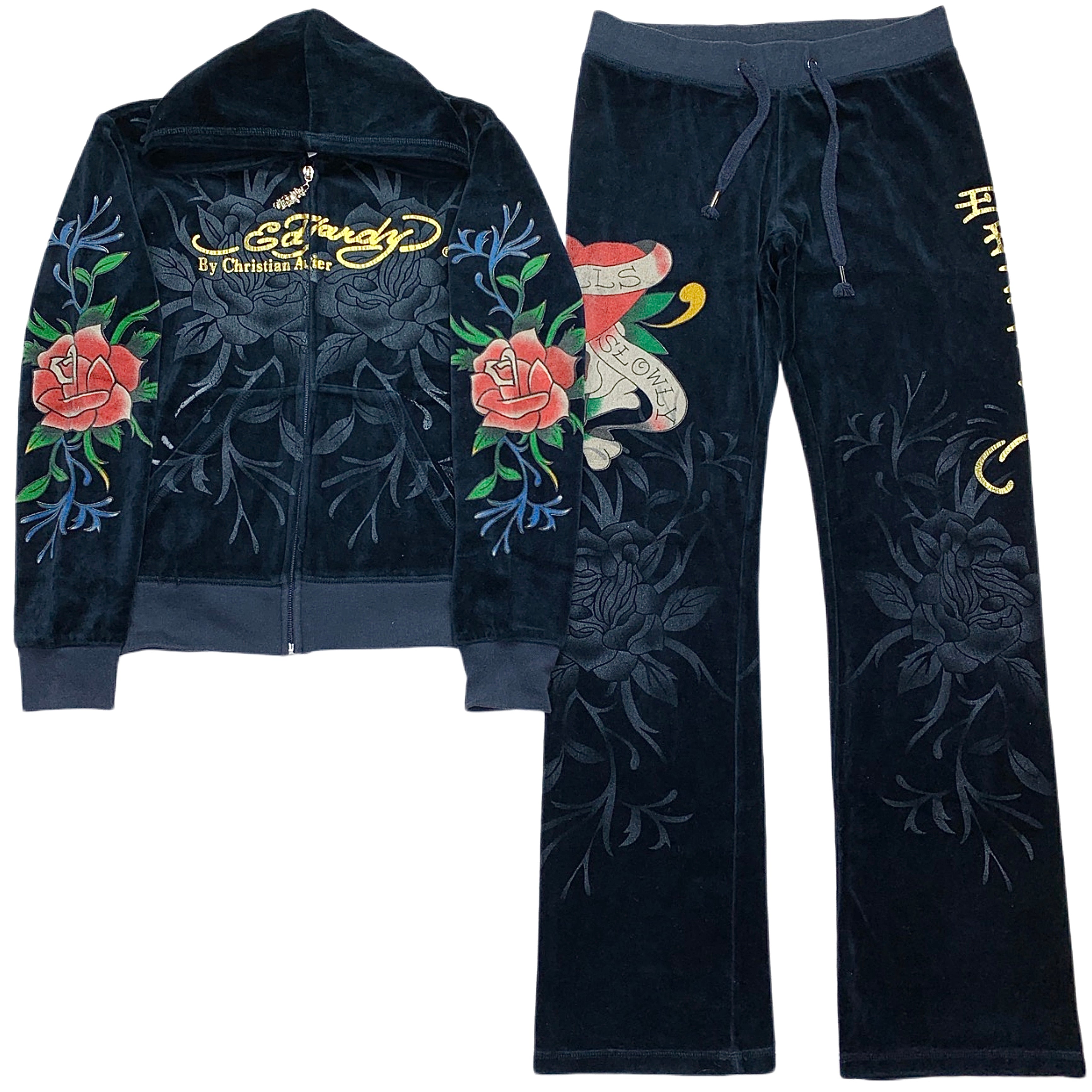 Ed hardy cheap tracksuit mens