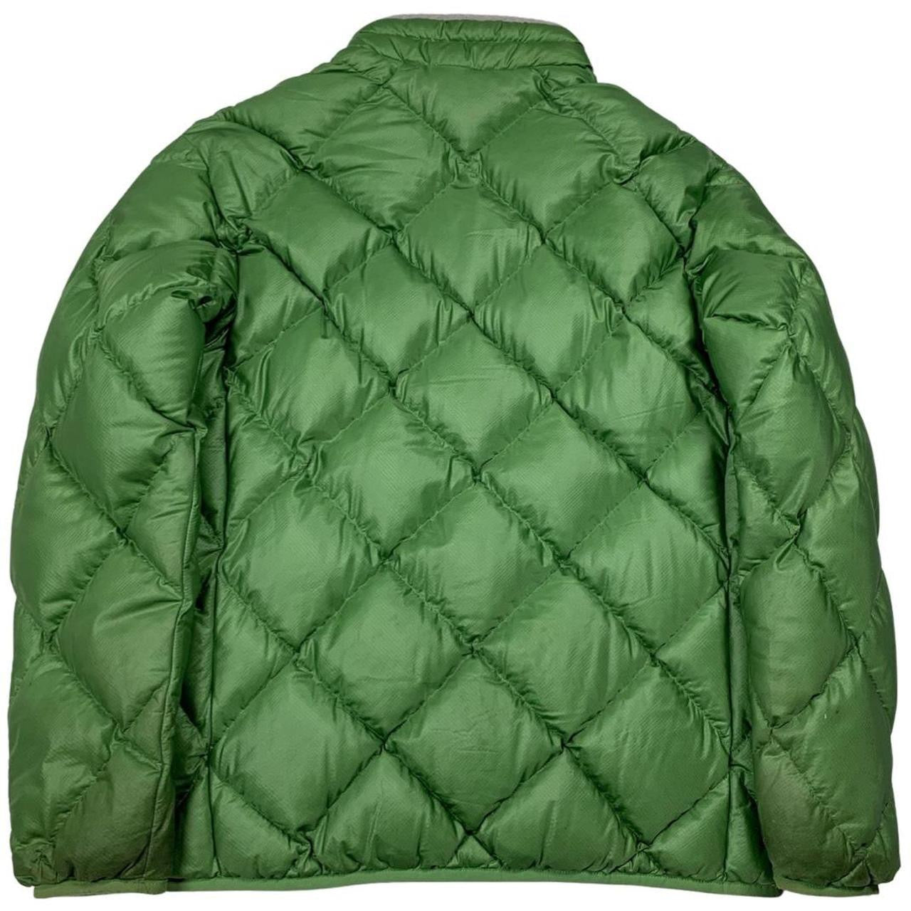 Montbell Diamond Stitch Puffer Down Jacket in Green