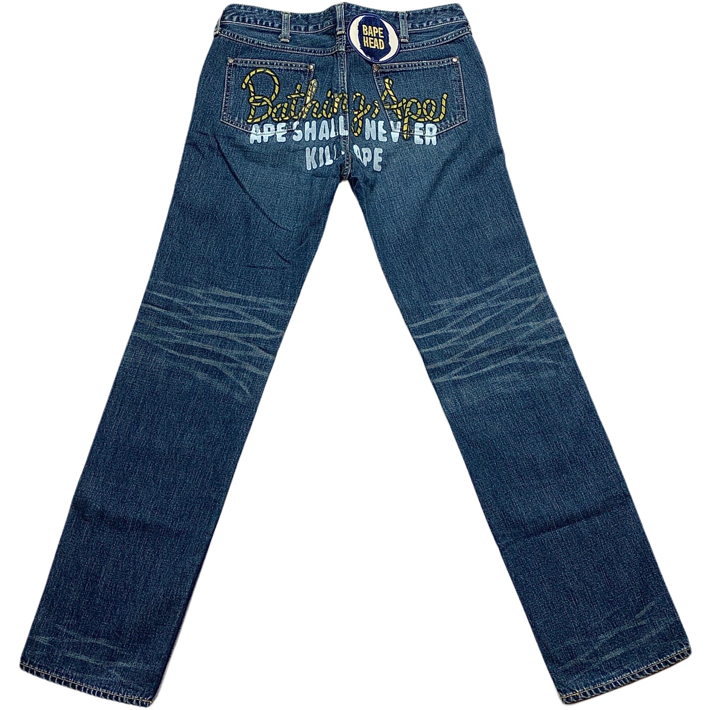 Bape Script Logo Jeans