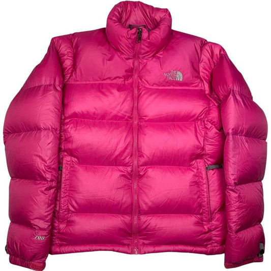 The North Face 700 Nupste Down Puffer Jacket in Pink