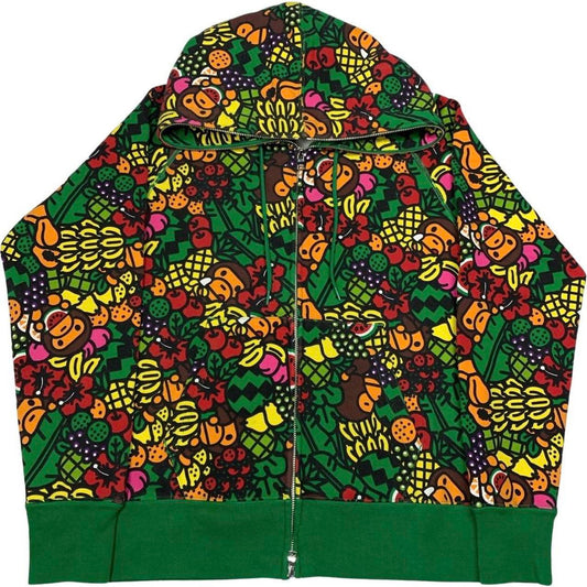 Bape Baby Milo Tropical Fruit Full Zip Hoodie