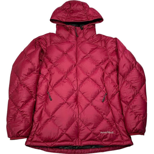 Montbell Diamond Stitch Hooded Down Puffer Jacket