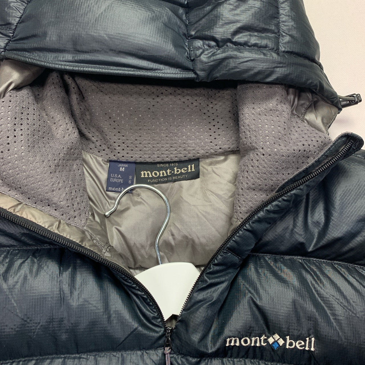 Montbell Hooded Puffer Jacket in Black