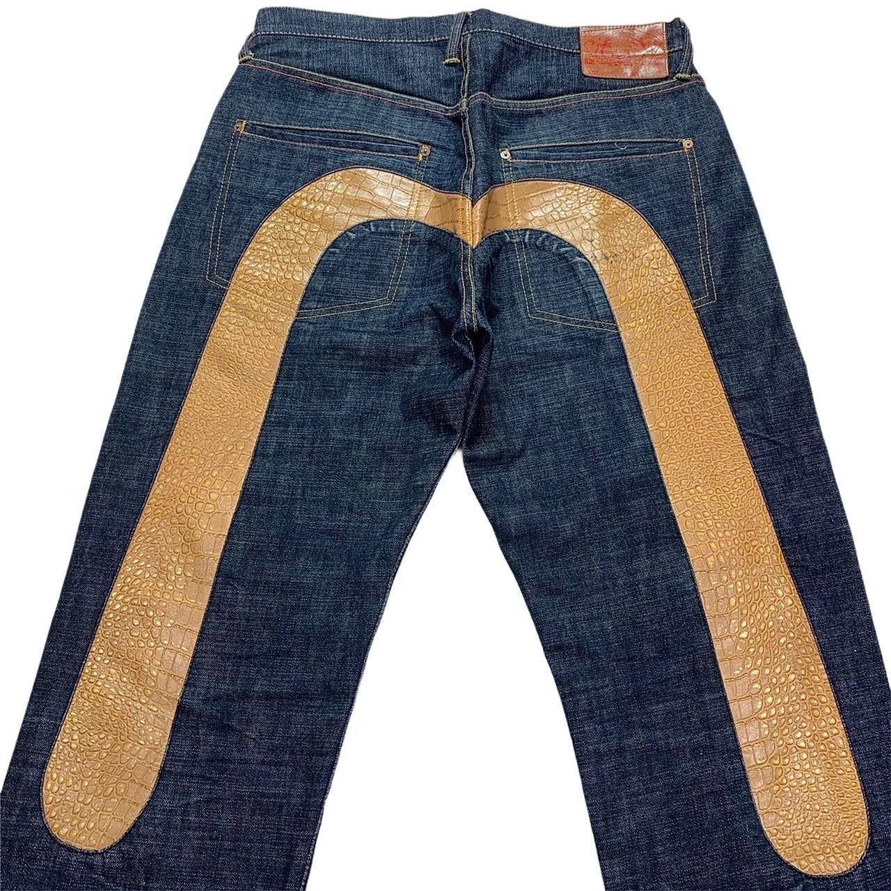 Evisu Snakeskin Daicock Japanese Selvedge Denim Jeans