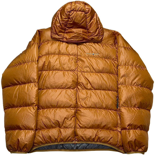 Montbell Orange Puffer Jacket